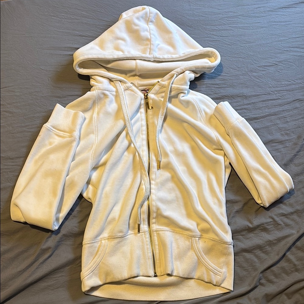 Juicy couture cropped Hoodie Jacket